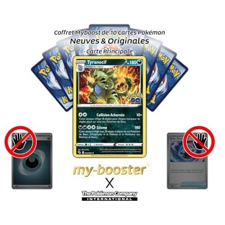 Gros plan sur les détails holographiques de la carte Tyranocif 043/078 Holo ou Reverse, montrant l’illustration sombre et puissante du Pokémon Ténèbres