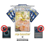 Gros plan sur l’illustration détaillée de Voltoutou 099/094 version secrète Alternative Gallery de l’extension Flammes Fantasmagoriques ME02