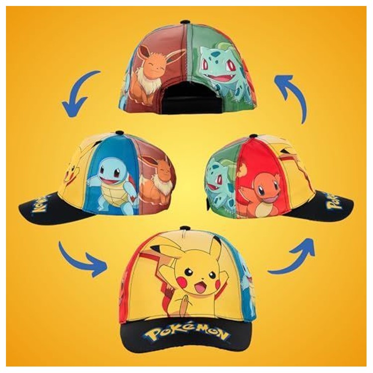 Casquette Pokémon Pikachu – vue 4