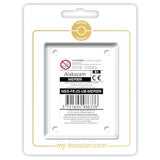 Coffret Myboost Méga-Évolution 01 avec la carte principale Alakazam MEP009 Alternative Pokémon Gallery et 9 autres cartes Pokémon françaises incluses.