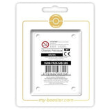 Coffret Myboost Chariot Précieux Étincelles Déferlantes contenant la carte Dresseur High-Tech Holo 185/191 et 9 autres cartes Pokémon variées