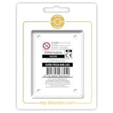 Coffret Myboost Éthernatos EV08 Étincelles Déferlantes présentant la carte principale et 9 autres cartes Pokémon françaises neuves et certifiées d’origine.