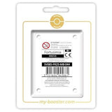Coffret Myboost Évolutions Prismatiques avec la carte Fortusimia 044/131 mise en avant et 9 autres cartes Pokémon françaises supplémentaires visibles.