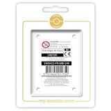 Coffret Myboost avec la carte Gueriaigle de Hisui 149/195 Reverse Tempête Argentée EB12 accompagnée de 9 autres cartes Pokémon françaises neuves.