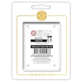 Coffret Myboost Iguolta Zénith Suprême contenant la carte principale 050/159 Reverse et 9 autres cartes Pokémon françaises assorties.