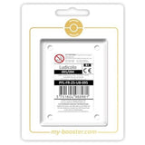 Coffret Myboost Ludicolo Méga-Évolution 02 avec la carte secrète 095/094 mise en avant et 9 autres cartes Pokémon françaises disposées autour