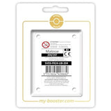 Coffret Myboost Malosse Alternative Pokémon Gallery Secrète contenant la carte 204/197 et 9 autres cartes Pokémon françaises officielles.