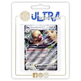 Coffret Myboost Ultraboost Monaflémit ex Étincelles Déferlantes contenant la carte principale et 9 cartes Pokémon supplémentaires en français