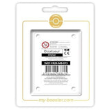 Coffret Myboost Ossatueur Couronne Stellaire incluant la carte Reverse 073/142 et 9 autres cartes Pokémon variées en édition française authentique.