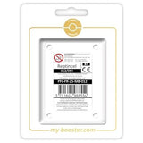 Coffret Myboost avec la carte Reptincel 012/094 Reverse Flammes Fantasmagoriques accompagnée de 9 autres cartes Pokémon françaises variées