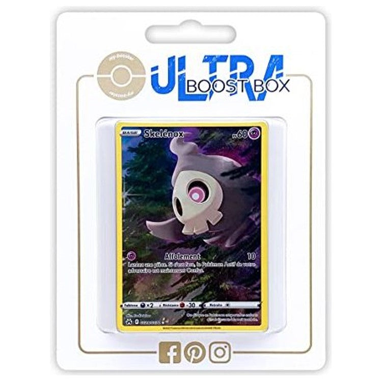 Coffret Myboost Zénith Suprême avec la carte Skelénox GG28/GG70 et 9 autres cartes Pokemon francaises neuves