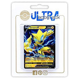Coffret Myboost Zeraora V Zénith Suprême contenant 10 cartes Pokémon françaises, dont Zeraora V 053/159 et 9 cartes variées.