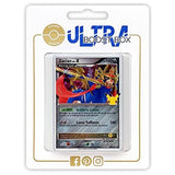 Coffret my-booster Ultraboost X avec la carte promo Zacian Niv.X SWSH135 Holo et 9 autres cartes Pokémon françaises neuves.