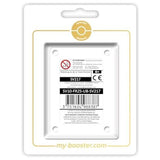 Coffret Ultraboost Myboost Nidoking ex SV217 Rivalités Destinées contenant la carte principale et 9 autres cartes Pokémon françaises variées.