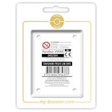 Coffret Ultraboost Myboost avec la carte Pyrobut VMAX mise en avant et 9 autres cartes Pokémon françaises incluses dans le pack Poing de Fusion.
