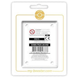 Coffret Ultraboost Myboost avec la carte Ogerpon Masque de la Pierre ex Téracristal 058/131 et 9 autres cartes Pokémon françaises variées.