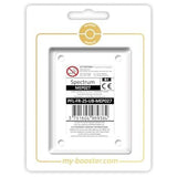 Coffret Ultraboost X Méga-Évolution 2 avec Spectrum MEP027 en vedette et 9 autres cartes Pokémon françaises variées Flammes Fantasmagoriques.