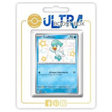 Carte Pokémon Coiffeton SV082 chromatique, recto en français de l’extension Destinées de Paldea Écarlate et Violet 4.5 mise en avant dans le coffret.