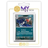 Carte Pokémon Corboss 058/094 Reverse, recto en français, issue de l’extension Flammes Fantasmagoriques du bloc Méga-Évolution 02.