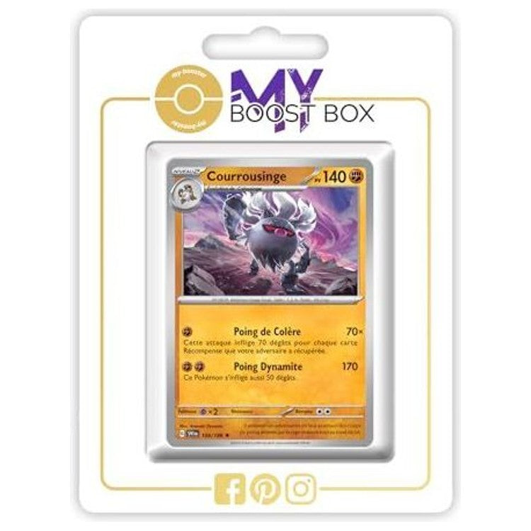 Carte Pokémon Courousinge 109/198 en version Holo ou Reverse, recto, issue de l’extension Écarlate et Violet EV01 en français