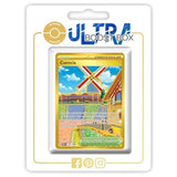 Carte Pokémon Cuencia 229/197 Dresseur Secrète Gold, vue de face, issue de l’extension Écarlate et Violet 3 Flammes Obsidiennes en français.