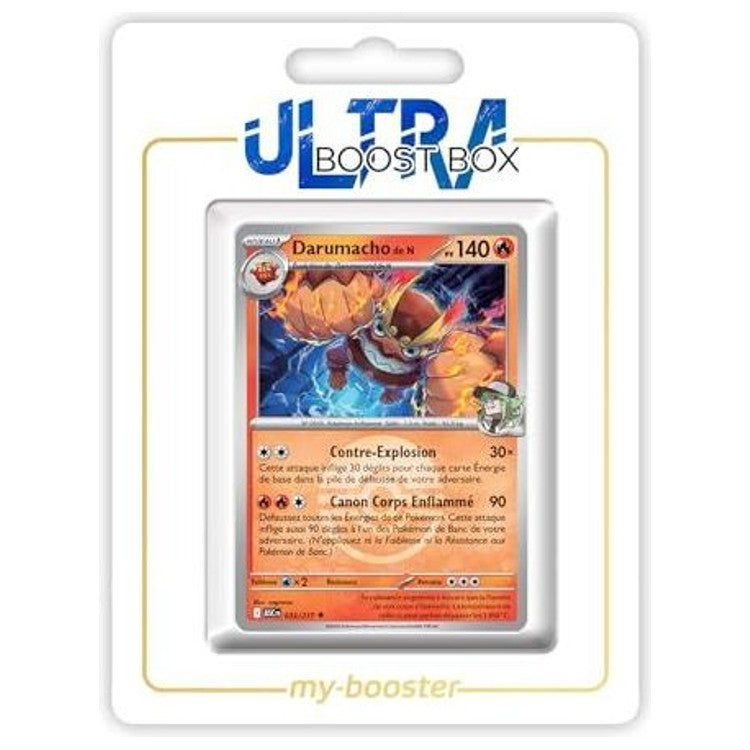 Carte Pokémon Darumacho de N 033/217 en version Reverse de l’extension Héros Transcendants, vue de face avec l’illustration complète.