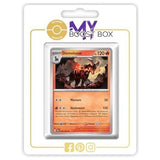 Carte Pokémon Démolosse 008/064 Reverse de l’extension Fable Nébuleuse Écarlate et Violet 6.5, vue de face avec l’illustration complète.