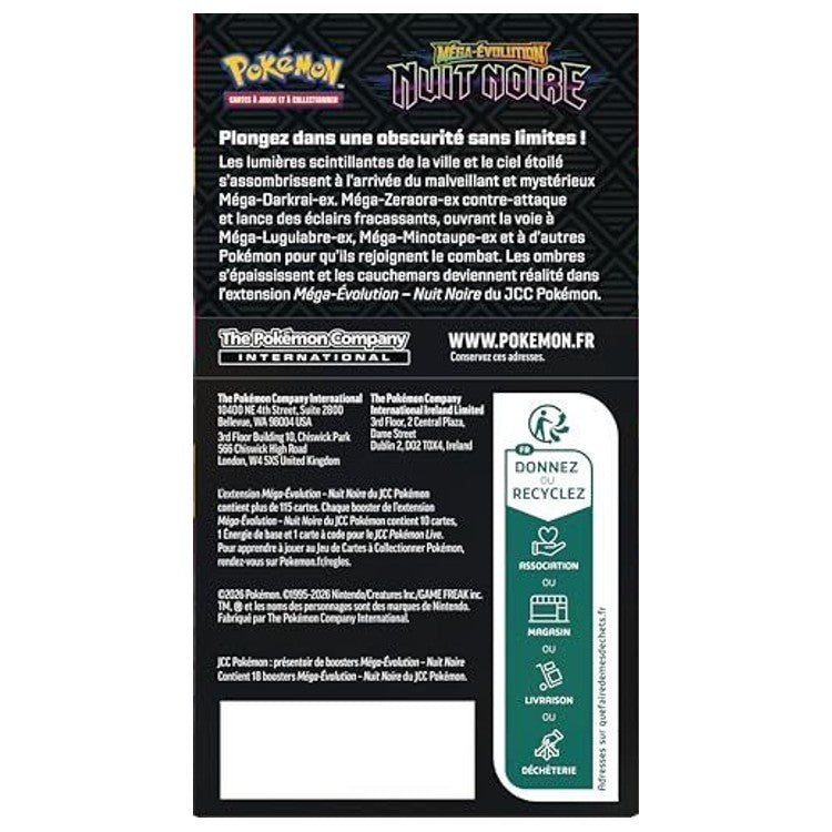 Nuit Noire ME05 - Demi Display - 18 Boosters – vue 3