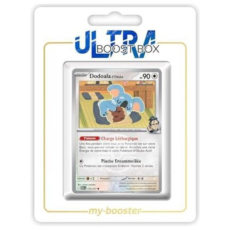 Carte Pokémon Dodoala d'Okuba 175/217 en version Reverse Pokéball, recto, issue de l’extension Héros Transcendants Méga-Évolution 02.5