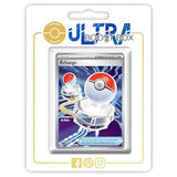 Carte Dresseur Échange 123/094 Full Art Secrète, recto, issue du bloc Méga-Évolution 02 Flammes Fantasmagoriques en français