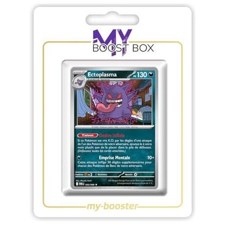 Carte Pokémon Ectoplasma 050/088 en version Holo ou Reverse, recto, issue de l’extension Équilibre Parfait du bloc Méga-Évolution 03.