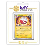 Carte Pokémon Électrode 101/165 en version Holo ou Reverse, recto, issue de l’extension 151 du bloc Écarlate et Violet EV03-5