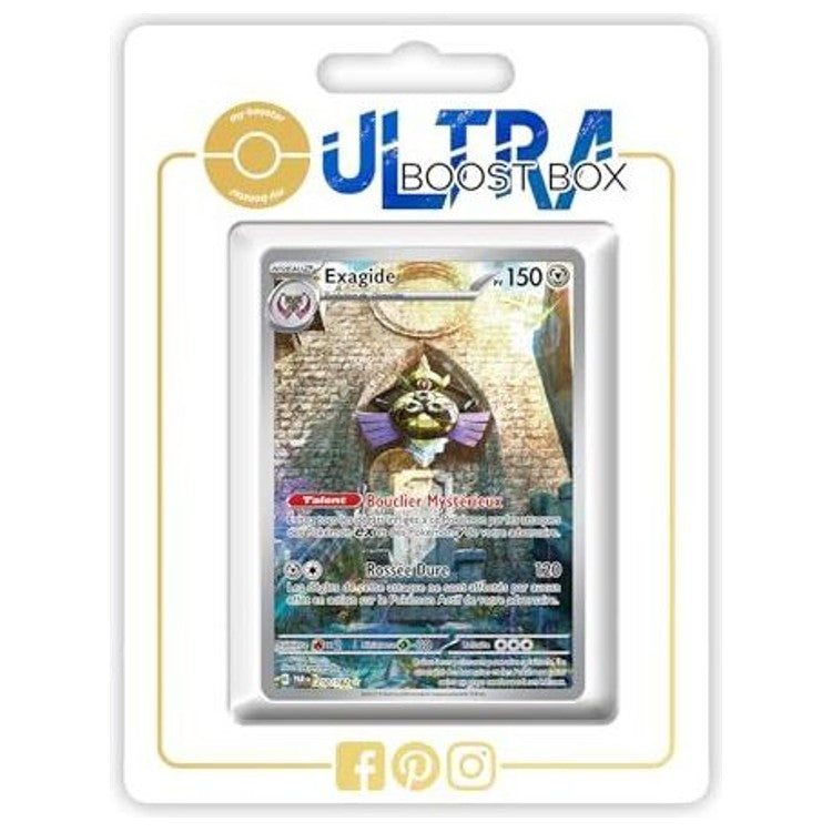 Carte Pokémon Exagide 210/182 Alternative Pokémon Gallery Secrète, recto en français de l’extension Faille Paradoxe Écarlate et Violet EV04