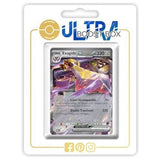 Carte Pokémon Exagide ex 135/182 Téracristal, édition française Faille Paradoxe EV04, vue de face avec illustration cristallisée détaillée.