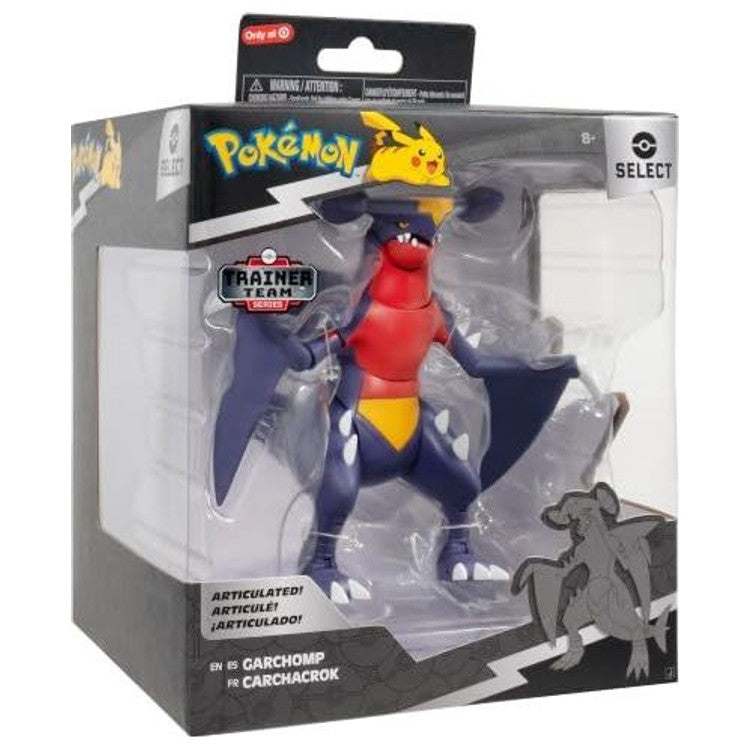 Figurine Pokémon Carchacrok, vue 3