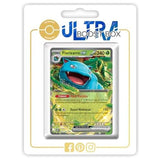 Carte Pokémon Florizarre ex 003/165 ultra rare de l’extension 151 Écarlate et Violet 3.5, vue de face avec l’illustration complète.