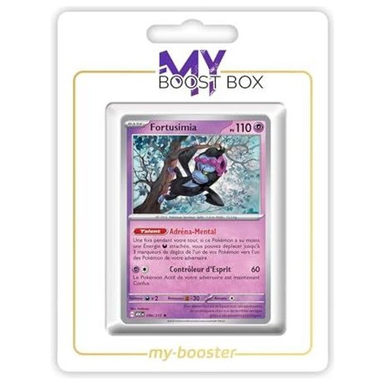 Carte Pokémon Fortusimia 099/217 en version Holo ou Reverse, recto, issue de l’extension Héros Transcendants du bloc Méga-Évolution