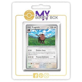 Carte Pokémon Fragroin 184/197 en version Reverse de l’extension Écarlate et Violet 3 Flammes Obsidiennes, vue de face en français.