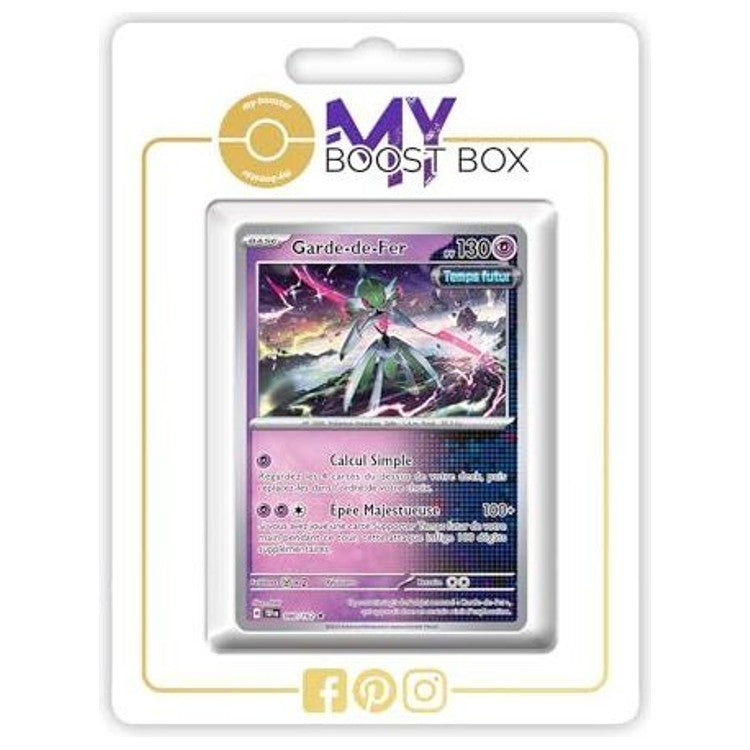 Carte Pokémon Garde-de-Fer 080/162 en version Holo ou Reverse, recto, issue de l’extension Forces Temporelles Écarlate et Violet 05