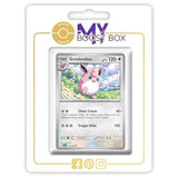 Carte Pokémon Grodoudou 077/094 en version Reverse de l’extension Flammes Fantasmagoriques, recto en français du bloc Méga-Évolution 02.