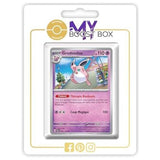 Carte Pokémon Grodoudou 084/193 en version Holo ou Reverse de l’extension Évolutions à Paldea Écarlate et Violet 02, vue de face détaillée.