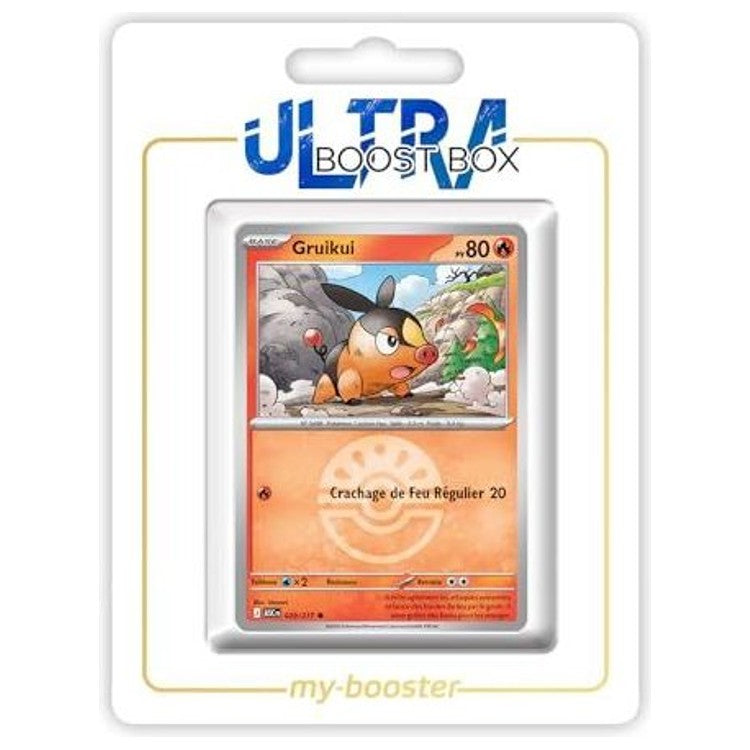 Carte Pokémon Gruikui 029/217 en version Reverse de l’extension Héros Transcendants, recto détaillé avec effet brillant et texte en français.