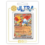 Carte Pokémon Ho-Oh ex de Luth 039/182 Ultra Rare ex, recto en français de l’extension Rivalites Destinees Ecarlate et Violet 10