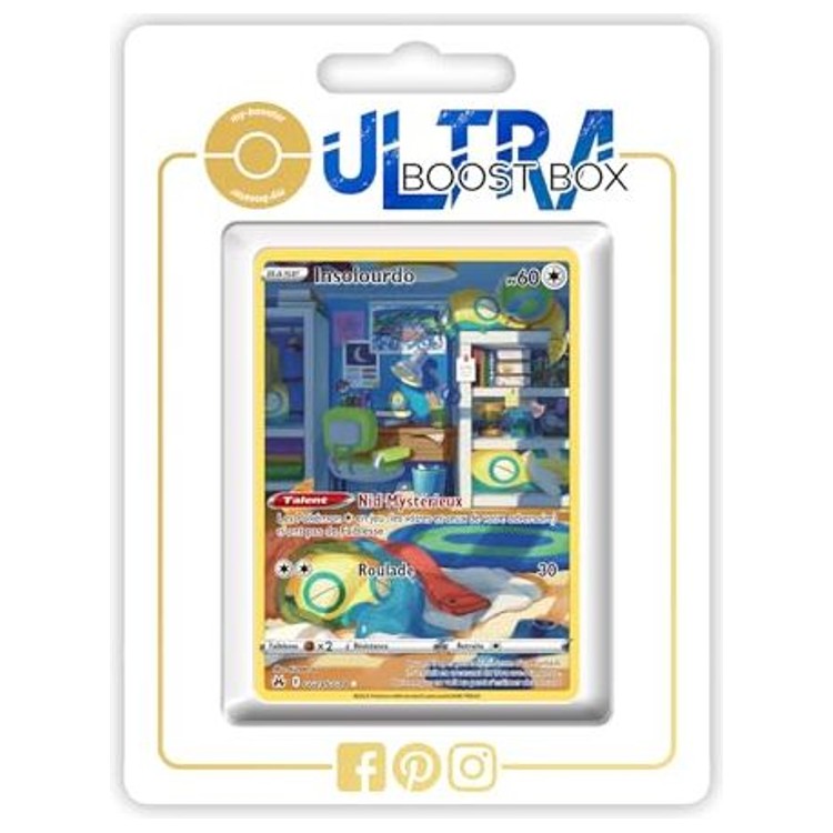 Carte Pokémon Insolourdo GG23/GG70 Alternative Pokémon Gallery Secrète Zénith Suprême, vue de face avec l’illustration complète en français