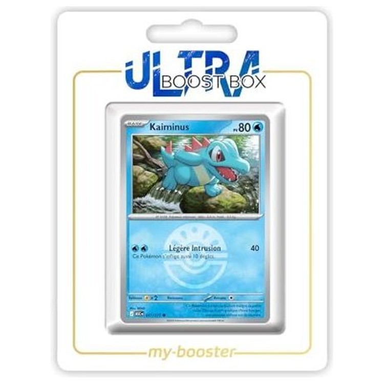 Carte Pokémon Kaiminus 041/217 en version Reverse de l’extension Héros Transcendants, recto bien visible avec le brillant caractéristique.
