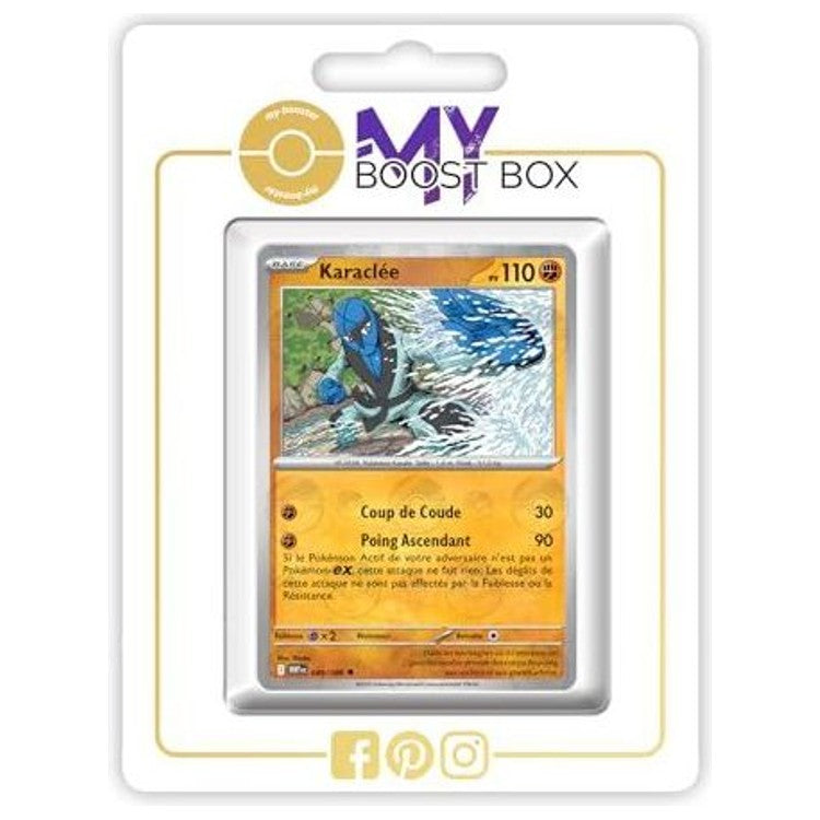 Carte Pokémon Karaclée 049/086 en version Reverse de l’extension Flamme Blanche Écarlate et Violet 10.5, vue de face en gros plan.