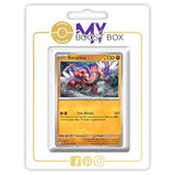 Carte Pokémon Koraidon 090/142 en version Reverse de l’extension Couronne Stellaire Écarlate et Violet 07, vue de face avec l’illustration complète.