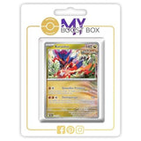 Carte Pokémon Koraidon 119/162 en version Holo ou Reverse de l’extension Forces Temporelles Écarlate et Violet EV05, vue de face détaillée.