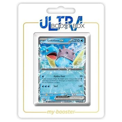 Coffret Myboost X Méga-Évolution 1 – 10 Cartes Pokémon Françaises Holo Avec Akwakwak, Boosters Authentiques