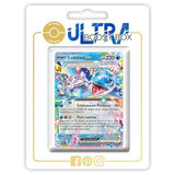 Carte Pokemon Lokhlass ex 032/142 Teracristal en francais, recto, issue de l extension Couronne Stellaire EV07 dans un coffret Myboost